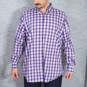 Mens Peter Millar Button down shirt Size XL
